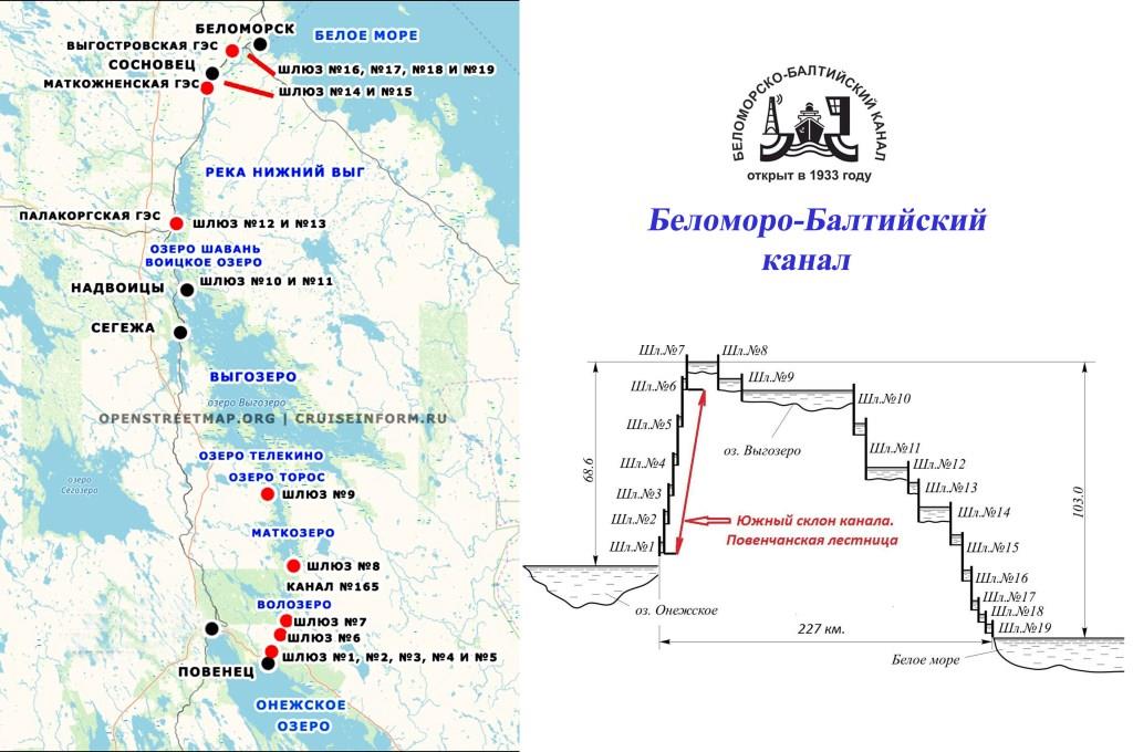 Беломоро-Балтийский канал (Беломорканал). Русский Север. Часть 9 - фото 1