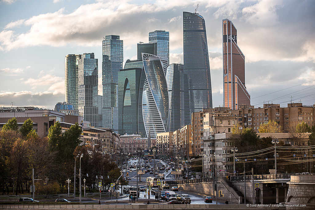Уровень загрязнения воздуха в Москве днем 31 октября  2019 г. - фото 1
