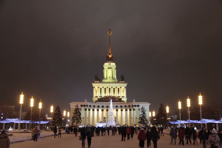 Новогодняя ночь в Москве. ВДНХ (ВВЦ) - фото 3