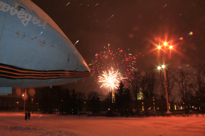 Новогодняя ночь в Москве. ВДНХ (ВВЦ) - фото 30
